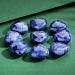 Buy Xiannvxi 5pcs Blue Sodalite Heart Stones - Natural Healing Crystals for Love & Meditation - Buy Online on GoSupps.com