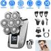 7D Head Shavers for Bald Men - 5-in-1 Waterproof Electric Razor & Grooming Kit | USB Rechargeable with LED Display & Travel Lock - Buy Online on GoSupps.com