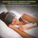 Sleepy Panda Bamboo Sleep Mask - 100% Blackout Luxury Eye Mask for Side, Back, & Front Sleeping - Includes Bonus Ear Plugs - Buy Online on GoSupps.com