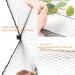 100 Pcs 20 Individually Packed Black Hair Nets - High Elastic Nylon Edge for Women Buns, Food Service, Dancer, Cooking, Wigs - Buy Online on GoSupps.com