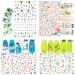 Summer Nail Art Sticker Set - Ocean Style Metal Stud Charm for Acrylic Nails - Buy Online on GoSupps.com