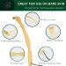 RENOOK Bamboo Back Scratchers Set - Gentle & Labor-Saving 2 PCS 17'' Wooden Scratcher for Men, Women & Kids - Buy Online on GoSupps.com