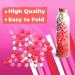 540 Sheets Double-Sided Origami Star Paper Strips - 4 Colors Lucky Star Decoration Folding Paper - Art Craft DIY (Pink) - Buy Online on GoSupps.com