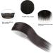 Invisible Hair Extensions Seamless Synthetic Clip in Hair Extension Natural Fluffy Hair Pads Hairpieces Increase Hair Top Side Cover Hairpiece for Women Girls (14INCH/35CM Black Brown) 14INCH/35CM Black Brown - Buy Online on GoSupps.com