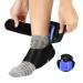 NEENCA Ankle Brace with Inflatable Heel Pads, Medical Ankle Support Protector with 2 Air Cushions for Arch/Heel Pain Relief, Plantar Fasciitis, Heel Spur,Tendinitis, Sore Feet, Swelling, Heel Injuries Inflatable Heel Pad L