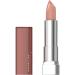 Maybelline Color Sensational Lipstick, Lip Makeup, Cream Finish, Hydrating Lipstick, Nude Lust, Nude ,1 Count NUDE LUST 0.15 Fl Oz (Pack of 1)