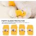 Dog Leg Brace 4Pcs Pet Dog Comfortable Elbow Protector Breathable Elastic Cartoon Bear Pattern Joints Warp Warm Dog Support Hock Covers for Legs Yellow(S) - Buy Online on GoSupps.com