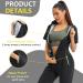 Junlan Women's Sauna Suit - Thermal Body Shaper Sports Suit - Quick Drying Black Sweat Suit for Enhanced Workout - Buy Online on GoSupps.com