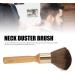Large Neck Duster Brush with Beech Wood Ergonomic Handle for Barber Soft Barber Face Cleaning Hairbrush Portable Hair Brush for Home and Salon Use - Buy Online on GoSupps.com