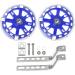 Bicycle Training Wheels with LED Flash, Blue - 1 Pair | For 12-20 inch Kids Bike - Buy Online on GoSupps.com