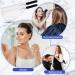 Clear Plastic Spray Protector Face Mask 4 Count - Haircut Cover Pads for Salon Hair Styling, Coloring, and Eye Protection - Buy Online on GoSupps.com