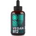 Vegan Vitamin B12 Liquid Supplement 5000mcg - High-Potency Methylcobalamin Drops for Energy, Mood - Natural Orange Flavor - 2oz - Buy Online on GoSupps.com
