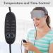 Cagogo 2 in 1 USB Electric Heating Hot Compress Eye Mask - Gray | Eye Relaxation Physiotherapy and Ice Compress | Eye Protector - Buy Online on GoSupps.com