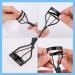 Buy SIBBA Eyelash Pliers with 10 Silicone Refill Pads | Professional Makeup Tool for All Eye Shapes | No Pinching No Pulling - Perfect for Women & Girls - Buy Online on GoSupps.com