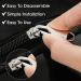 12-Piece Metal Zipper Pull Repair Set | Universal 35x10mm Zipper Trailers for Jackets Pockets Luggage & Wallets - 3 Colors - Buy Online on GoSupps.com