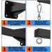 Vanrouge Heavy Boxing Bag Wall Holder - Robust Punching Bag Holder for Home & Gym | 360 Rotating Hooks | MMA Training Accessories Included - Buy Online on GoSupps.com