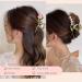 6 Pcs Metal Tulip Hair Claw Clips - Non-Slip Sunflower Design for Women - Large and Durable Clamp for Thin and Thick Hair - Buy Online on GoSupps.com