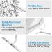 JOERIC 500pc Nose Bridge Strips JOERIC Adjustable Aluminum Metal Nose Clips Wire for DIY Face Mask Making Accessories for Sewing Crafts - Buy Online on GoSupps.com