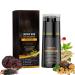 Lorenge Natural Hair Color Shampoo for White Hair, Colored Hair Shampoo, Hair Dye Shampoo, Instant Hair Dye Shampoo, Color Shampoo, Hair Dye (Brown)