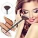 New Single Makeup Brush Blending/Contour/Cheek Blusher Powder Sector Makeup Brush Soft Fan Brush Foundation Brushes (black) Jasnyfall - Buy Online on GoSupps.com