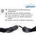 Gipfelsport Bicycle Lock - Secure Chain Lock with Combination for Kids & Adults - Black | International Shipping Available - Buy Online on GoSupps.com