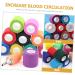 Healeved 36 Rolls Sports Kinesiology Tape - Elastic Muscle Wraps for Fitness Leg & Hand Support - Self-Adherent Non-Woven Fabric for Pets & Athletes  - Buy Online on GoSupps.com