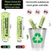 Henreepow 12-Pack Rechargeable AA Solar Batteries - Ni-Mh 1.2V 600mAh Pre-Charged for Garden & Landscape Lights - Buy Online on GoSupps.com