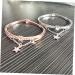 Oatipho Vintage Bracelet - Strass Silber Cuff Moon & Sun Arm Loop Star Crystal Chain Women's Jewelry 19.5*1.2cm Golden Finish - Buy Online on GoSupps.com