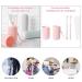Tecki 9 - Travel Toothbrush Set: 4 Toothbrush Case + 5 Protective Caps | Essential Travel Accessories for Electric Toothbrushes - Buy Online on GoSupps.com
