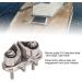 Acouto Boat Cam Cleat with Wire Ring | 316 Stainless Steel | For Wire Sizes Up To 10mm | Sailboat Pilates Equipment - Buy Online on GoSupps.com