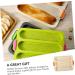Alipis 1pc 3 Bread Silicone Mold Silicone Molds Hot Dog Molds French Bread Mould Cake Second Generation 34.5x24cm White - Buy Online on GoSupps.com