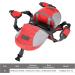Dog Saddle Bag - Waterproof Reflective Hound Backpack for Small to Large Dogs (Red M) | Breathable Nylon - Buy Online on GoSupps.com