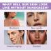 Face Sunscreen SPF 50+ With Vitamin C Face Cream SPF 50 Face Suncream for UVA & UVB Protection Moisturising Sun Cream Waterproof SPF 50 Face Moisturiser Non-Greasy Facial Sunscreen for Daily Use 50g - Buy Online on GoSupps.com