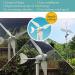 Wind Turbines Wind Turbine 3 Blade Low Wind Speed Starting Bearings Garden Street Lights Wind Turbines 12V (12V) - Buy Online on GoSupps.com