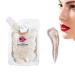 Transparent Lip Gloss,Lip Gloss Base Gel,Transparent Lip Gloss Base,Basis Lip Makeup Primer Lip Gloss Base Diy Lip Glow Lip Gloss,DIY Handmade Lip Gloss (Gold, 100ML)