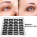 6D Eyelashes - 20 Pairs Professional Handmade Fake Eyelashes | Soft Thick Natural & Reusable for Home Use (MC-10) - Buy Online on GoSupps.com