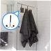 Baluue Clothes Rack 6 Pcs Double Hook Towel Hooks Wall Mounted Clothing Rack Over Door Clothes Hanger Rack Metal Coat Hooks 14x9cmx3pcs Blackx3pcs - Buy Online on GoSupps.com