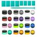 BOOLOOEN Chalk Paint Paste Screen Printing Ink, Mini Scraper and Rubber Paint Stirrer, Reusable Adhesive Paste Blackboard Paint for Mesh Transfer Furniture DIY Home Decor 12 colors Jars Chalk Paste With 9 Pcs Tool