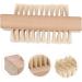 MAGICLULU Pedicure Tools Pedicure Tools Natural Bristle Nail Cleaning Two- sided Fingernail Brush Wooden Toe Brush Scrubber for Bath Shower Pedicure Nail Art Nail Scrubber Nail Scrubber - Buy Online on GoSupps.com