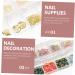 minkissy 6 Boxes Nail Art Accessories Nail Accessories Girls' Accessories Nail Decorations for Nail Art Nail Art Glitter Sequins Metal Nail Charm Studs DIY Nail Ornaments Mini Nail Charms - Buy Online on GoSupps.com