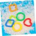 Aokwawaliy 35 Geometric Chain Buckle Sensory Rings for Babies & Toddlers - Natural Connection Toy for Baby Limbs & Playtime - Buy Online on GoSupps.com
