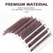 Buy Colored Eyelash Extensions 0.07mm D Curl - Mixed Tray 8-14mm | Classic & Volume Dark Brown & Burgundy Lash Supplies - Buy Online on GoSupps.com