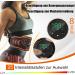 Buy Tosucs EMS Training Device | Abdominal Muscle Belt with 8 Modes & 25 Intensities | USB Rechargeable for Belly Arm & Leg Workouts for Men and Women - International Shipping Available! - Buy Online on GoSupps.com