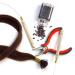10 Pack Wooden Hair Extension Loop Tools - Needle Threader Pulling Hook for Hair or Feather Extensions - Buy Online on GoSupps.com