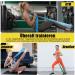 4 Set Fitness Resistance Bands - 4 Levels for Yoga Pilates Strength Training & Physiotherapy | Includes Carry Bag - Buy Online on GoSupps.com
