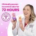 Lume Whole Body Deodorant - Invisible Cream Stick - 72 Hour Odor Control - Aluminum Free Baking Soda Free Skin Safe - 2.2 Ounce (Peony Rose) - Buy Online on GoSupps.com