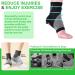 Compression Socks for Neuropathy - 4 Pairs Mixed Colors for Women & Men | Comfort & Support | Ankle Brace Sleeves - Sock Soothers - Buy Online on GoSupps.com