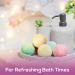 Beautyfrizz Luxury Bath Bombs Gift Set - Lavender and Rose Bubble Spa Bombs for Relaxation - Buy Online on GoSupps.com