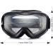 Juli Ski Goggles - Black Frame with Clear Lens (VLT 83%) for Men and Women - Ideal for Snowboarding, Skiing, Snowmobiling, and Skating - Adults - Buy Online on GoSupps.com