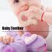 5pcs Baby Elephant Teething Toys | Beech Wood Pain Relief Rings | Modern DIY Necklace & Bracelet - Buy Online on GoSupps.com